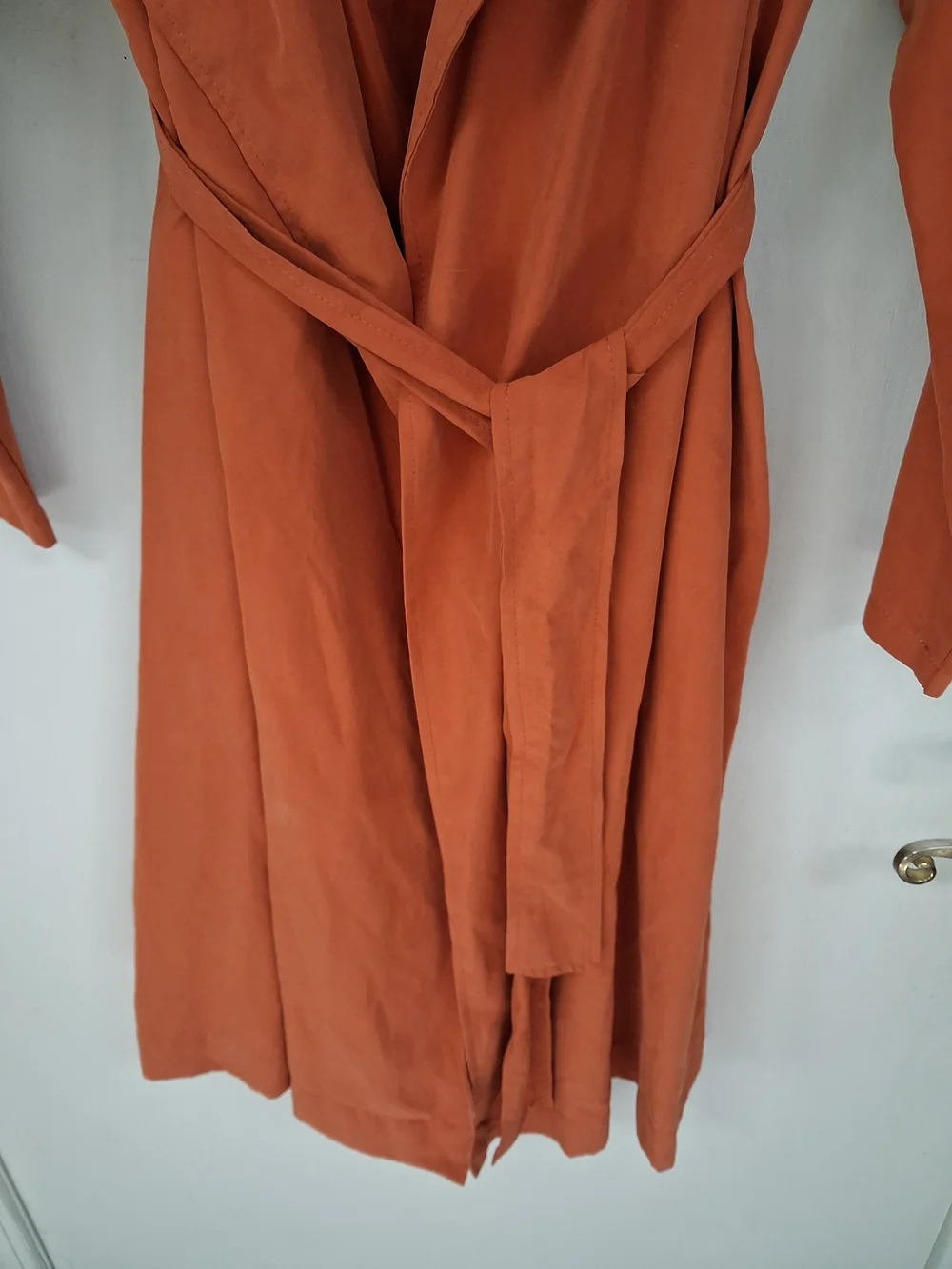 Love Tree Rust Orange Shirt Jacket Size Small - Picture 3 of 6